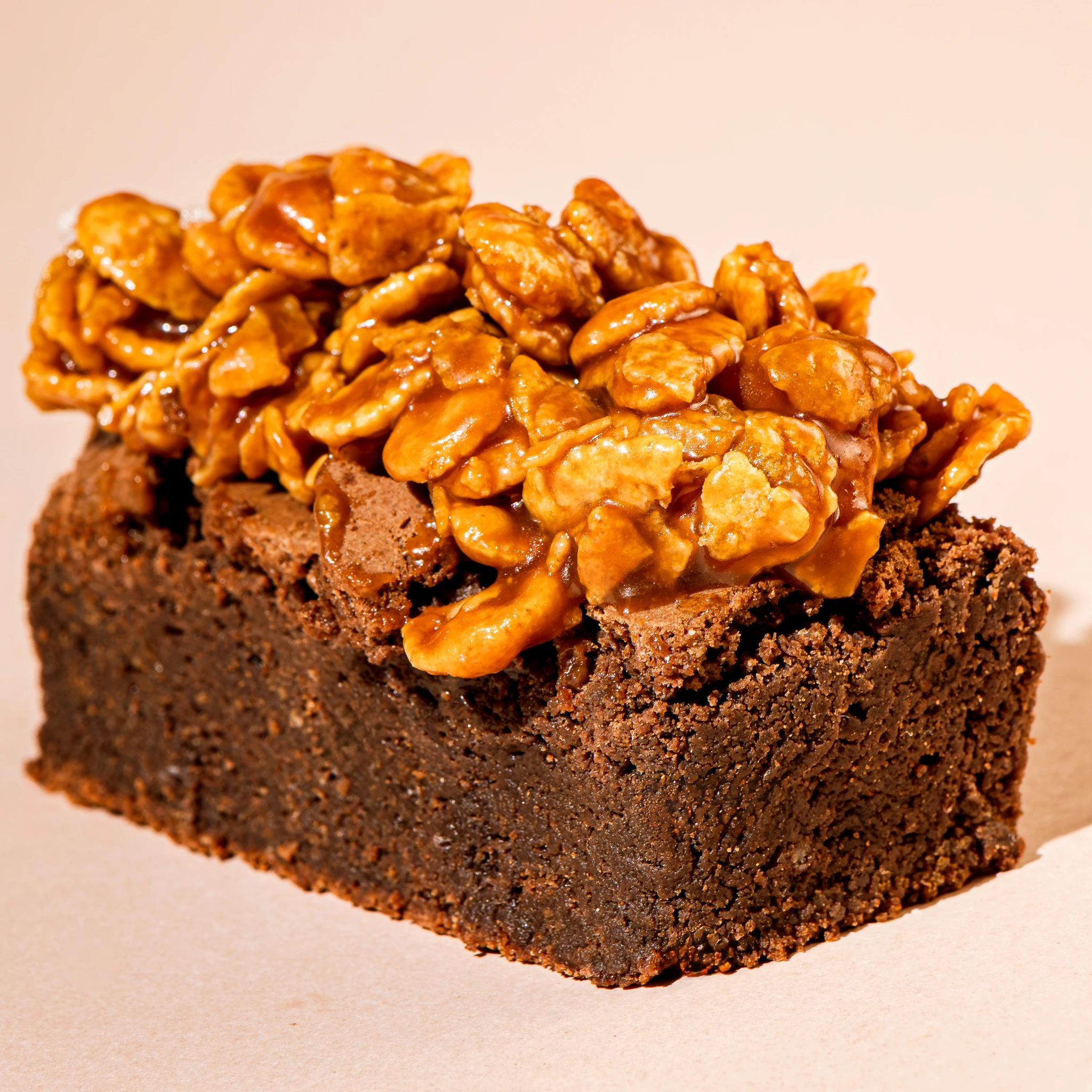 Brownie Crocante de Caramelo
